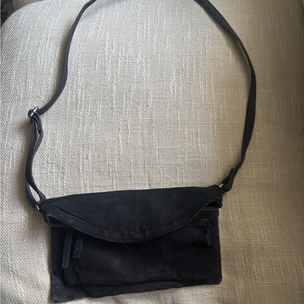 Free People Black Crossbody Bag